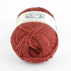 Jamieson's Shetland Spindrift - Reds & Oranges -loop knitting store Spindrift Chestnut at Loop London 1