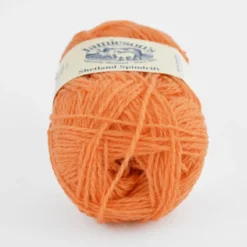 Jamieson's Shetland Spindrift - Reds & Oranges -loop knitting store Spindrift Tangerine at Loop London