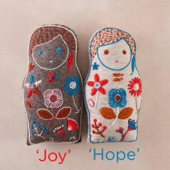 Stitch School -Doll Embroidery Kit