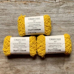 Temaricious Naturally Dyed Bouclé Thread 34 Temaricious Naturally Dyed Bouclé Thread -loop knitting store Styphnolobium at Loop London 1622967489