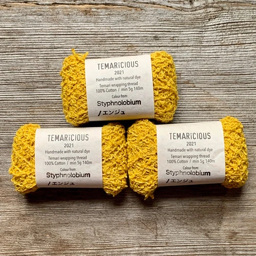 Temaricious Naturally Dyed Bouclé Thread 18 Temaricious Naturally Dyed Bouclé Thread - Image 16