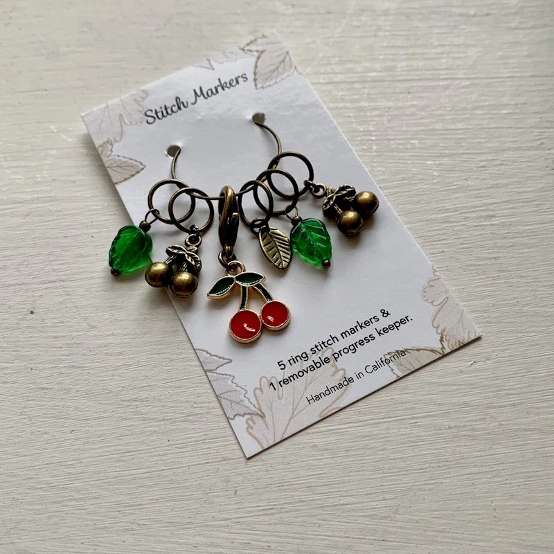 Summer Fruits Stitch Marker Sets 5 Summer Fruits Stitch Marker Sets - Image 3