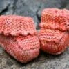 Grace Akhrem Designs - Tied Picot Booties -loop knitting store Tied 20picot 20baby 20booties 20Loop 20London1493292741 jpg