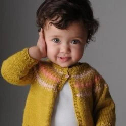 Mrs Moon Six Scrumptious Baby Knits -loop knitting store Tilly 20cardigan 1532448241