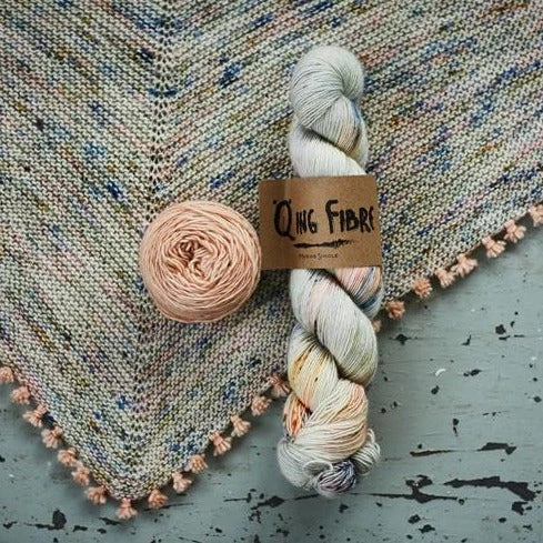 Loop Qing Tiny Tassels Shawlette Kit 5 Loop Qing Tiny Tassels Shawlette Kit - Image 3