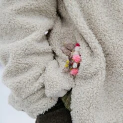 Tiny Friends: A Guide To Mosaic Embroidery By Tomomi Mimura 26 Tiny Friends: A Guide To Mosaic Embroidery By Tomomi Mimura -loop knitting store TomomiMimuraGiraffeRabbit