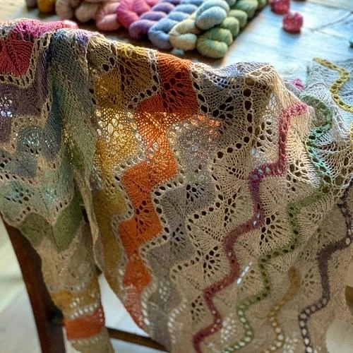 True Colours Shawl Kit - Melanie Berg + MYak 3 True Colours Shawl Kit - Melanie Berg + MYak