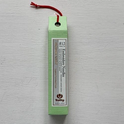 Tulip - Hiroshima Embroidery Needles #12 3 Tulip - Hiroshima Embroidery Needles #12