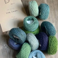 Twirl Baby Cake Sets 13 Twirl Baby Cake Sets -loop knitting store Twirl Baby Cakes Indigo at Loop London 2