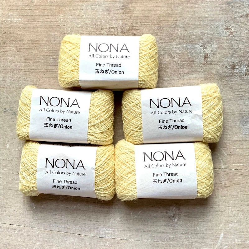 NONA Naturally Dyed Cotton Thread SingleBundles 5 NONA Naturally Dyed Cotton Thread SingleBundles - Image 3