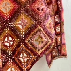 Loop - Mehlsen Zinnia Scarf Kit -loop knitting store ZinnieScarfatLoopLondon