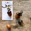 Little Acorn Stitch Marker Case -loop knitting store acorn stitch marker 1