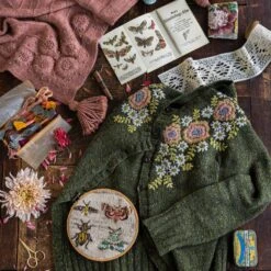 Embroidery On Knits - Judit Gummlich -loop knitting store b248d34c a5e3 42f0 ac10 c52f87dbe798