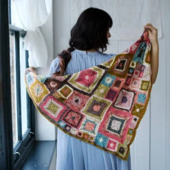 Loop Bomboloni Babette Blanket Kit -loop knitting store bomboloniBabetteblanketatLoopLondon5