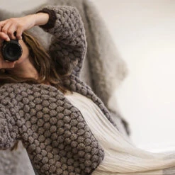 Gepard - Bubbalo Cardigan 9 Gepard - Bubbalo Cardigan -loop knitting store bubbaloCardiganatLoopLondon5