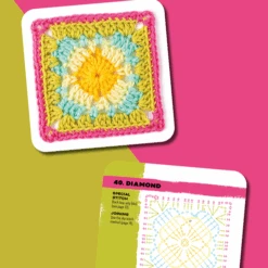 Granny Square Card Deck -loop knitting store card deck at Loop London 3