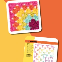 Granny Square Card Deck -loop knitting store card deck at Loop London 4