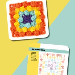 Granny Square Card Deck -loop knitting store card deck at Loop London 5