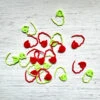 Clover Quick Locking Stitch Markers (3030) -loop knitting store cloverquicklockingstitchmarkeratLoopLondon