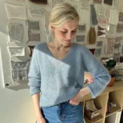 PetiteKnit - Cumulus Blouse -loop knitting store cumulusblouseatLoopLondon5