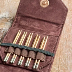 LYKKE Cypra Interchangeable Starter Set - Cypra Brown (3.5") -loop knitting store cypra starter set at Loop London 2