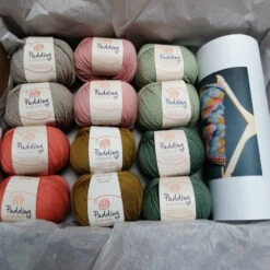 Mrs Moon Sunset Baby Blanket Kit -loop knitting store img 20201013 145919