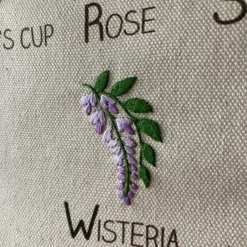 Rosita Studio - Intermediate Floral Alphabet Sampler Workshop 11 Rosita Studio - Intermediate Floral Alphabet Sampler Workshop -loop knitting store intermediatesampleratlooplondon4