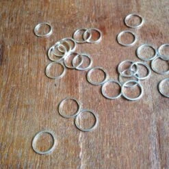 Silver Stitch Markers -loop knitting store item 21986