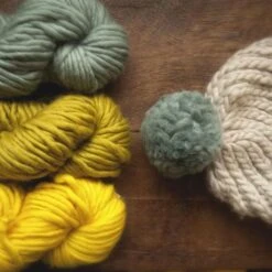 Mrs Moon Swirl Hat Pattern -loop knitting store item 24410