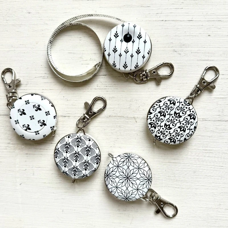 Graphic Tape Measure With Key Clip 3 Graphic Tape Measure With Key Clip