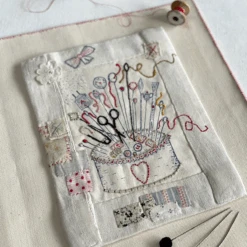 Jessie Chorley - Embroidery Templates -loop knitting store pincushion at Loop London. 2