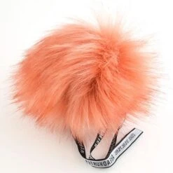 Faux Fur Pom Poms -loop knitting store pompom 20Fox 20Peach 20at 20Loop 20London 1527855727
