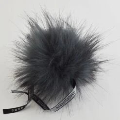 Faux Fur Pom Poms -loop knitting store pompom 20Smokey 20Blue 20at 20Loop 20London 1527855910