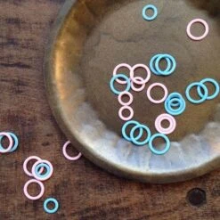Clover Stitch Marker Rings (329)