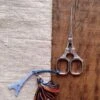 Sajou Scissors - Eiffel Tower With Blue Charm -loop knitting store prod 3940