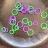 Clover Soft Stitch Ring Markers (3107) 2 Clover Soft Stitch Ring Markers (3107) -loop knitting store prod 3998