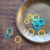 Clover Soft Stitch Ring Markers Jumbo (3108) -loop knitting store prod 3999