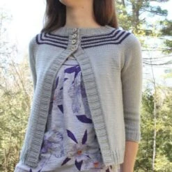 Crocus Cardigan - Brown Stitch