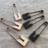 Square Metal Kilt Pin -loop knitting store prod 5010