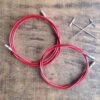 ChiaoGoo TWIST Red Cables (Small) -loop knitting store prod 5041