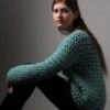 Mrs Moon Crochet Treble Jumper Pattern -loop knitting store prod 6648