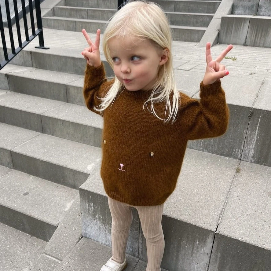 PetiteKnit - Teddy Bear Sweater 4 PetiteKnit - Teddy Bear Sweater - Image 2