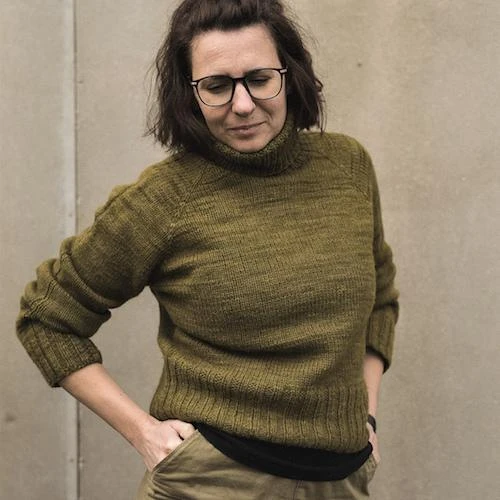 Turtleneck Sweater- Ruke Knits 4 Turtleneck Sweater- Ruke Knits - Image 2