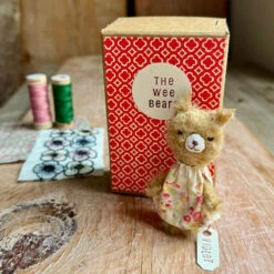 The Wee Bears 11 The Wee Bears -loop knitting store violet bear at loop London