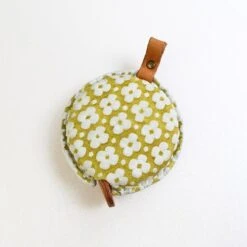Cohana Yuzen Leather Tape Measure -loop knitting store yellow 1516380692